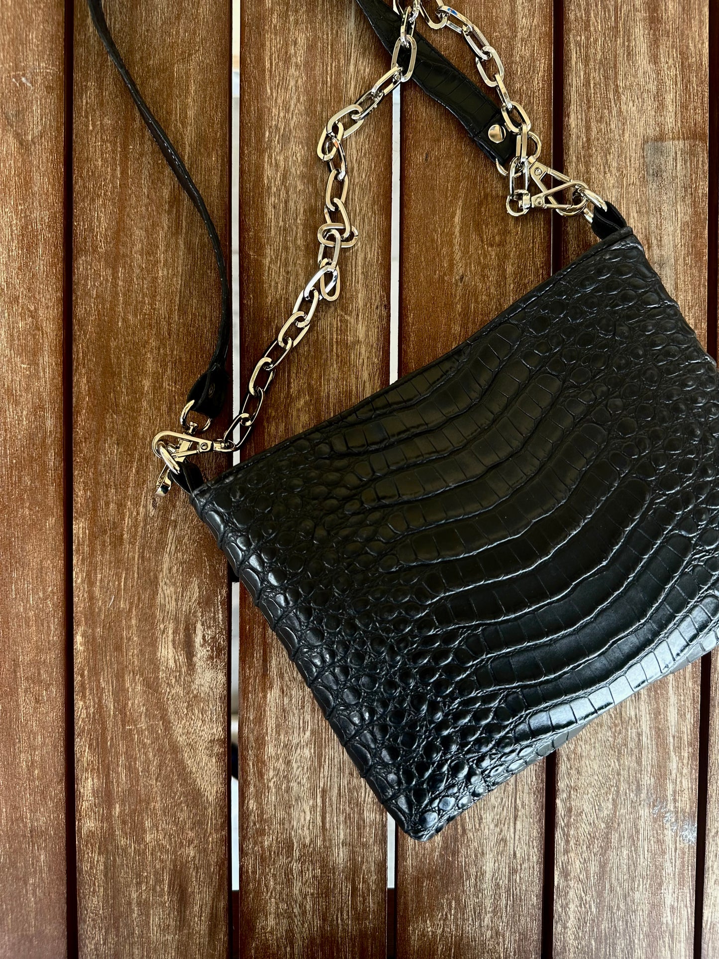 Mini shoulder bag-black