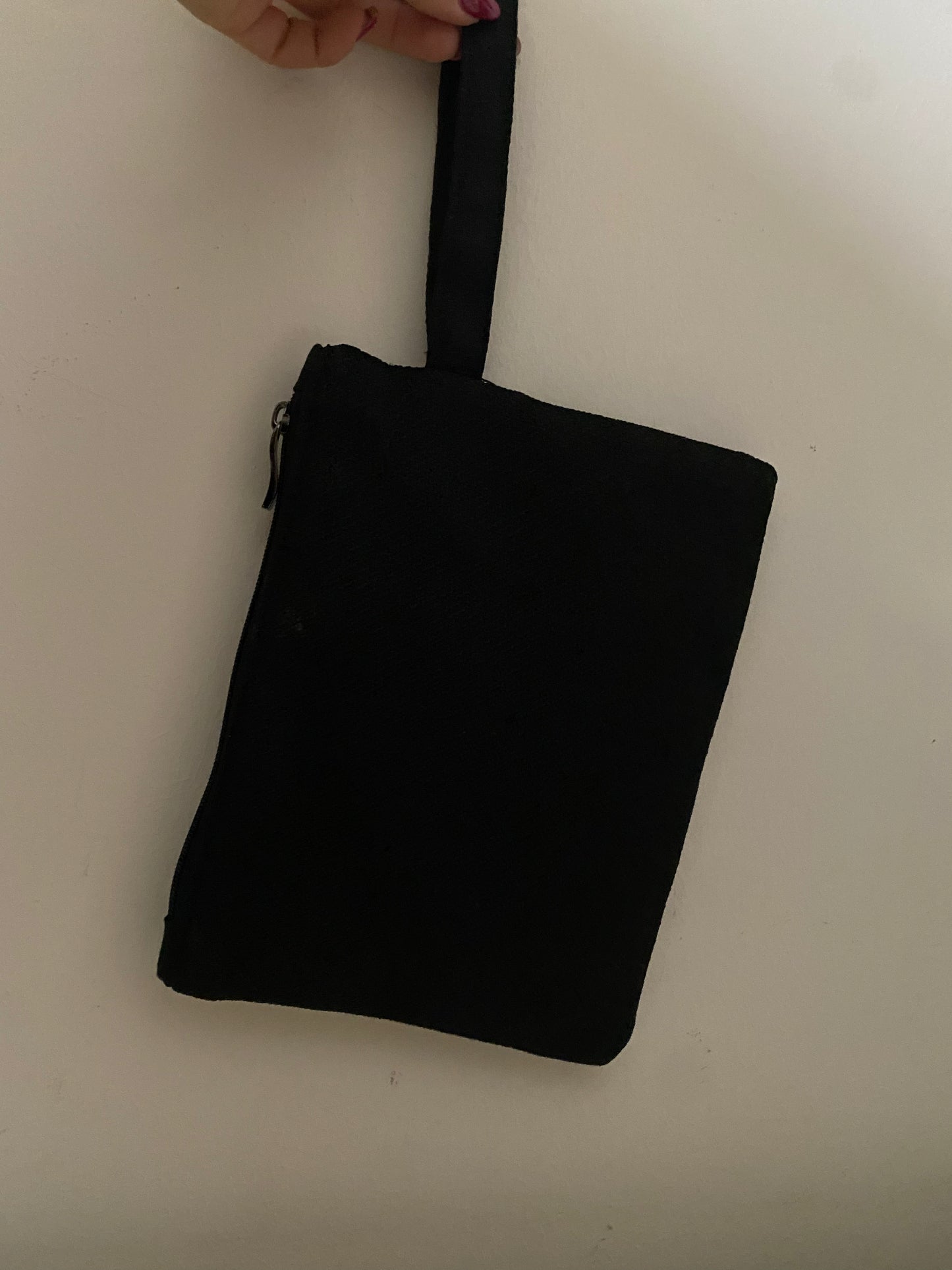 Leopard handbag-black and white