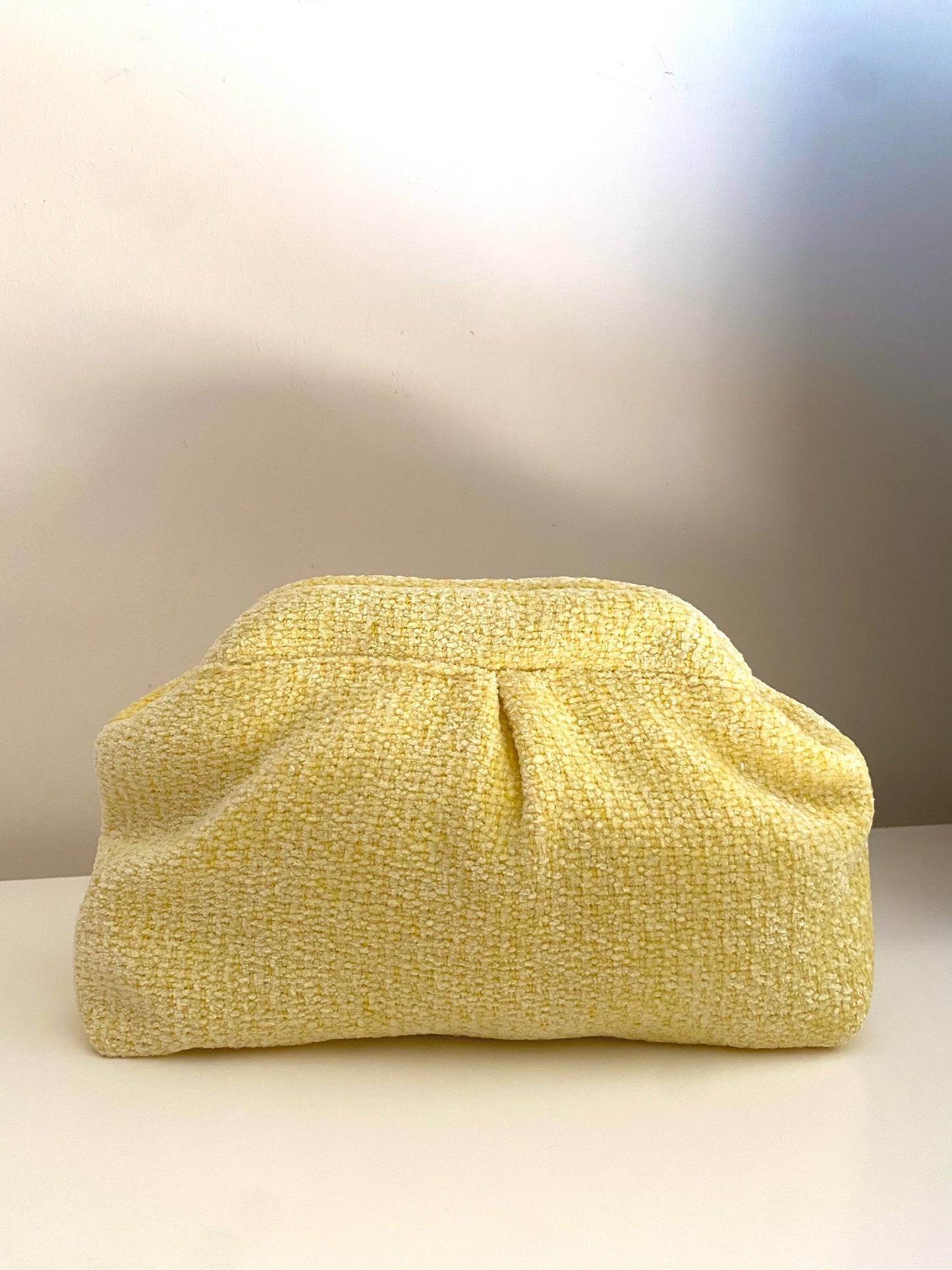 Yellow clutch bag-small