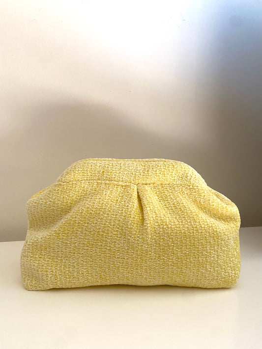 Yellow clutch bag-small