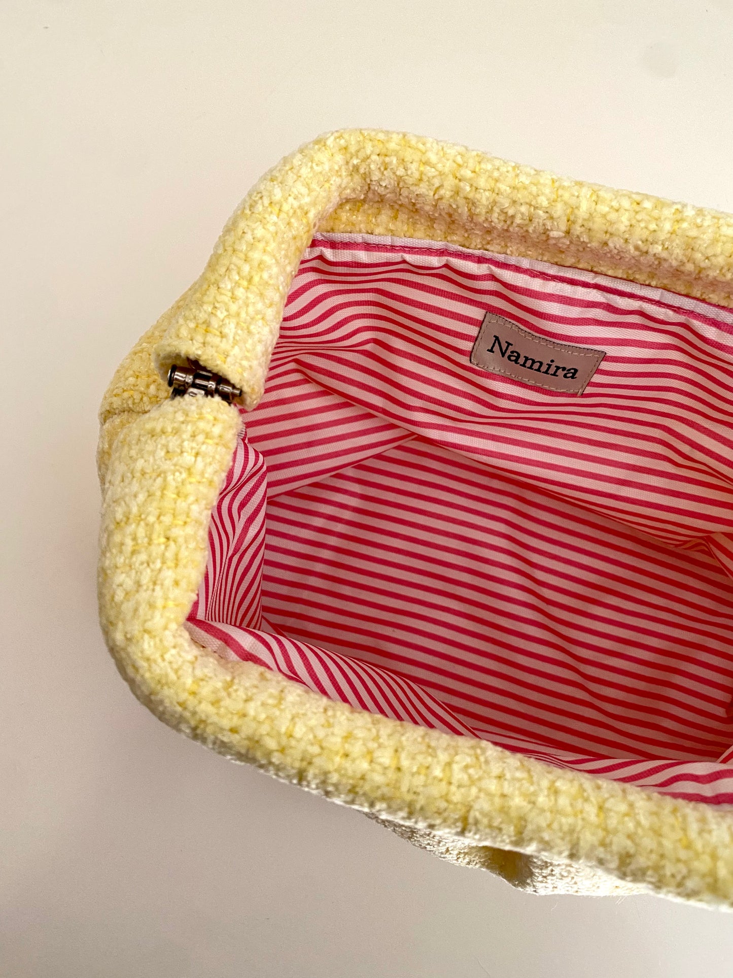Yellow clutch bag-small