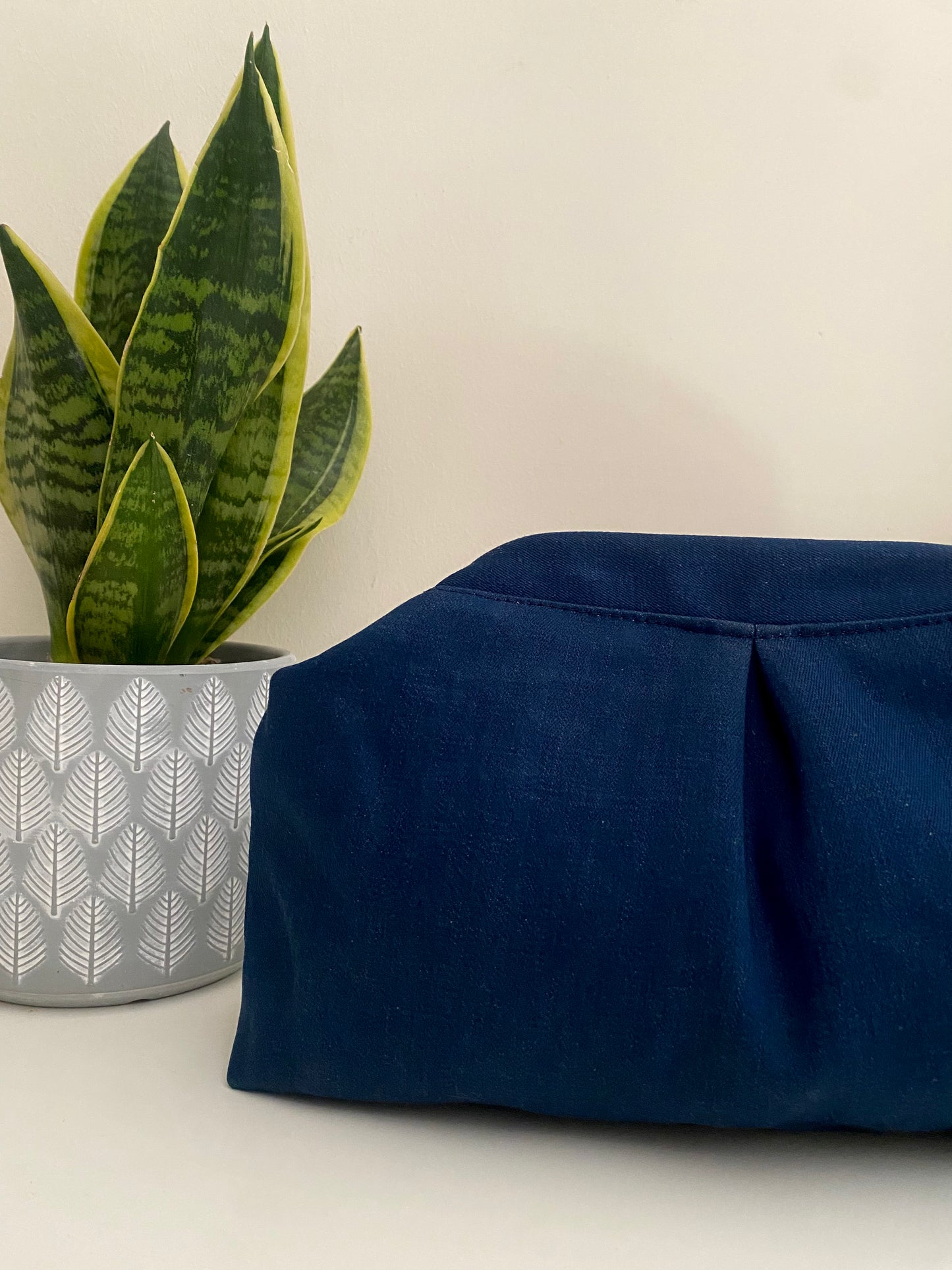 Denim clutcg bag-small