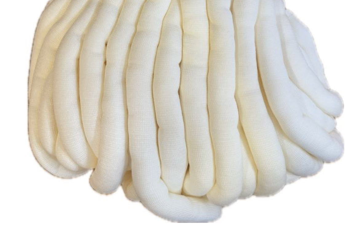 Butter yellow marshmallow bag-small