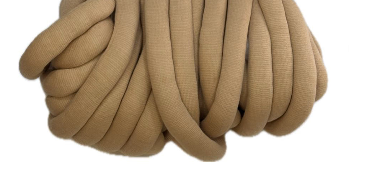 Butter yellow marshmallow bag-small