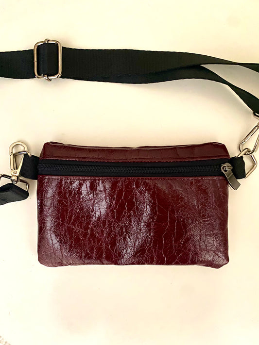 Red belt-bag